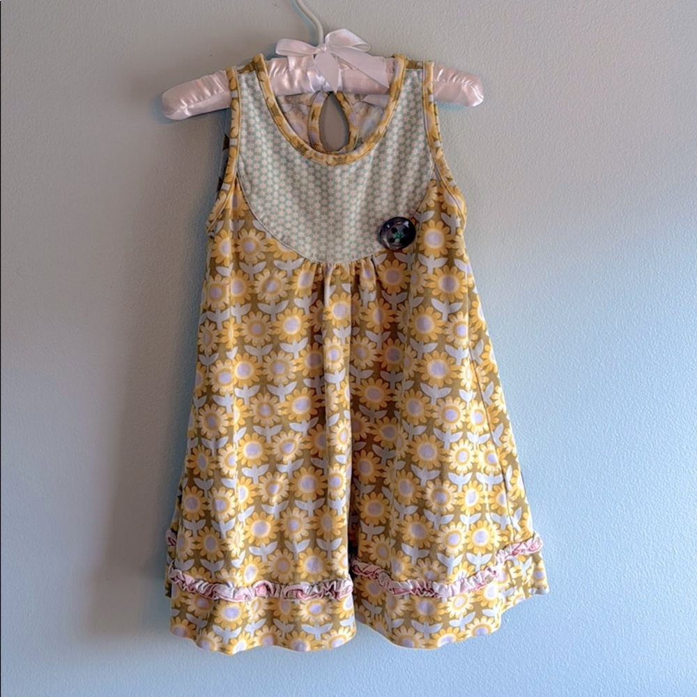Matilda Jane Ruffle Button Detail Dress